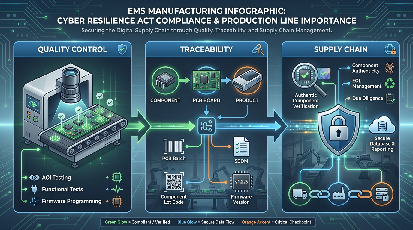 Cyber Resilience Act - what electronic device manufacturers need to know in 2026